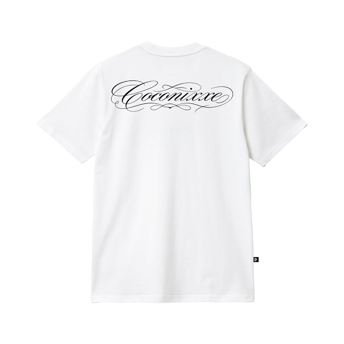 Camiseta Regular Blanca Calligraphy Essent