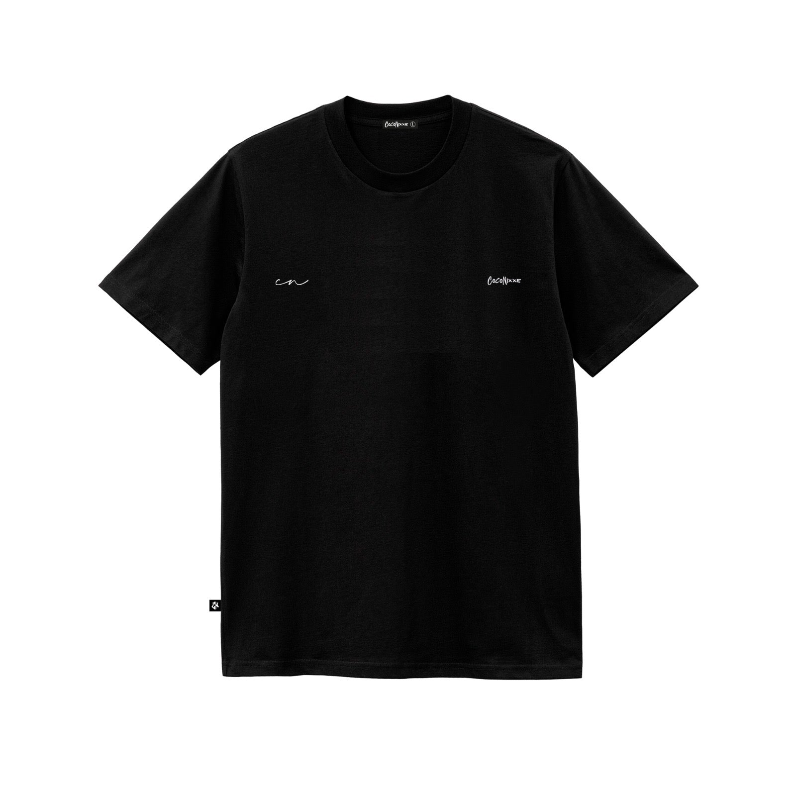 Camiseta Regular Cn Outline Negra