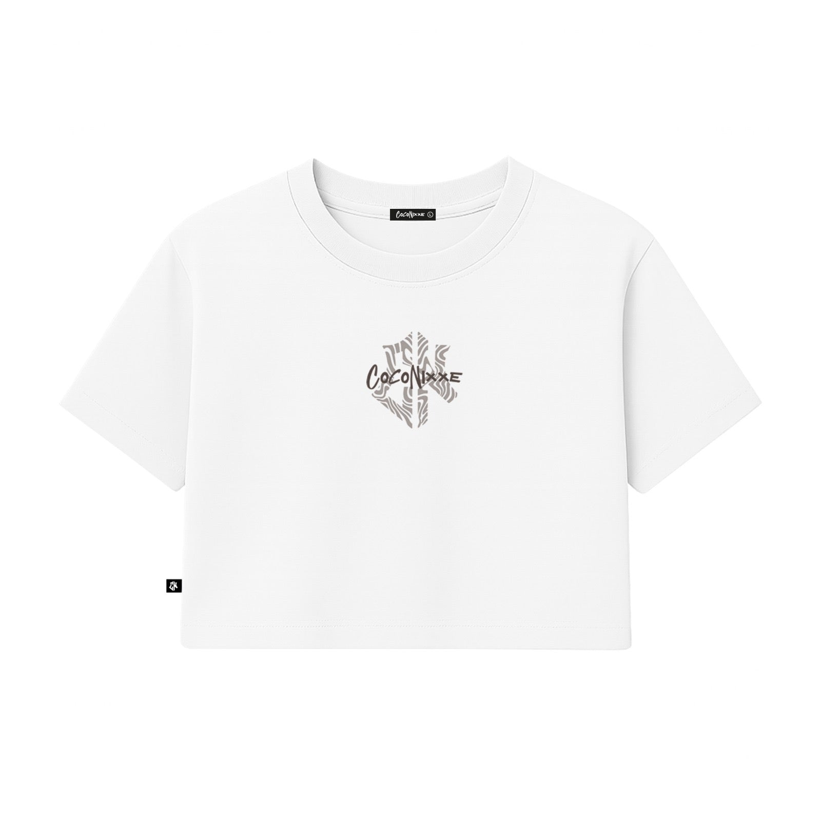 Crop Top Minimal Blanco
