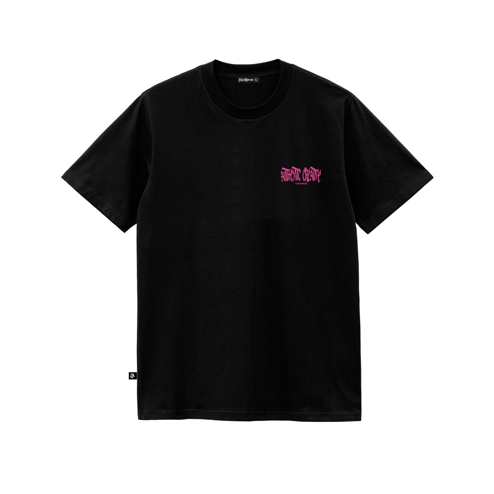 Camiseta Regular Creative Negra