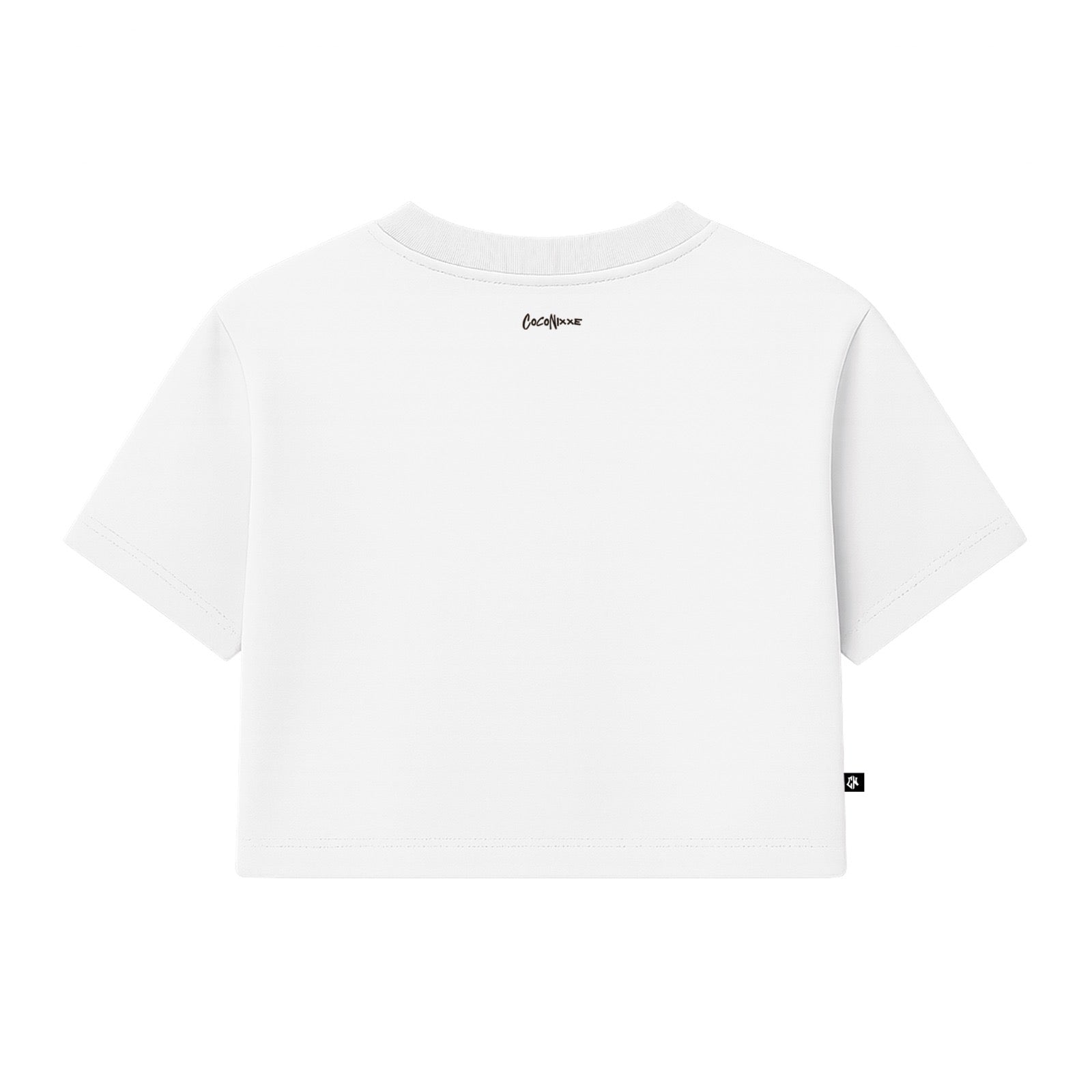 Crop Top Minimal Blanco