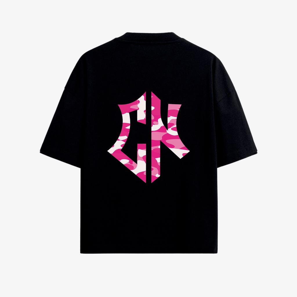 Camiseta Oversize Rupture Pink CN★