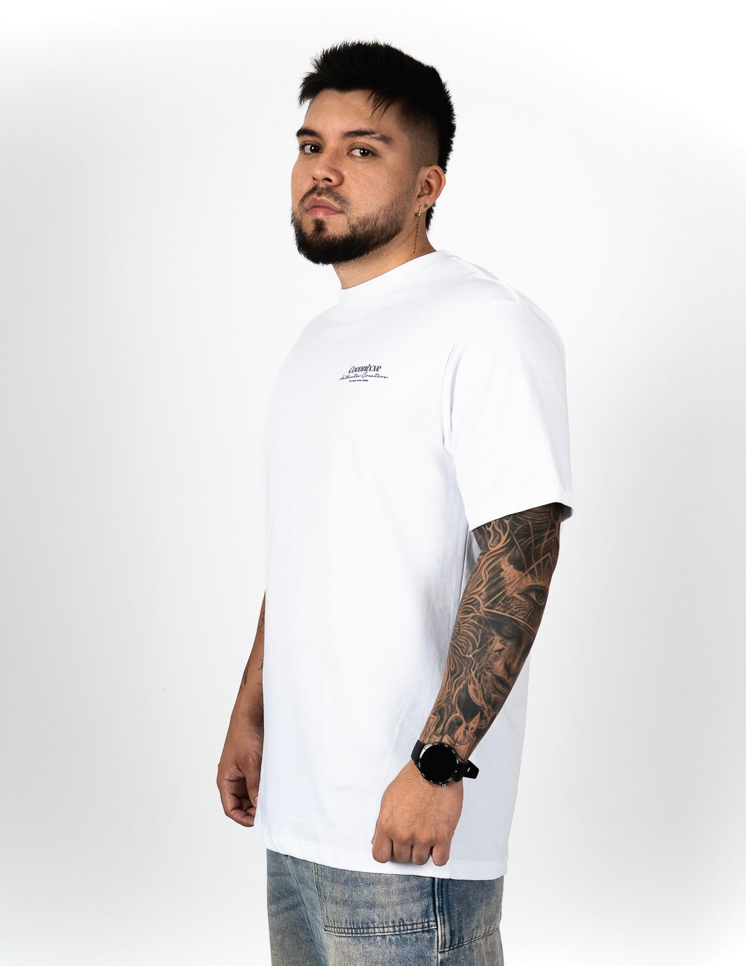 Camiseta Regular Cnx Blanca