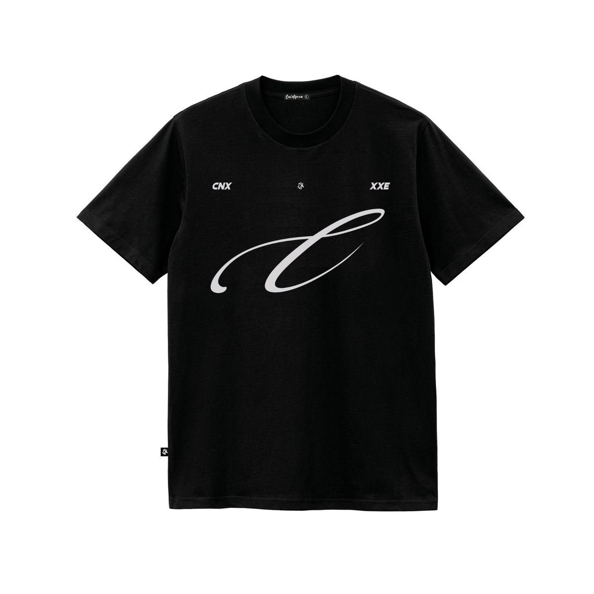 Camiseta Regular Negra Vértice