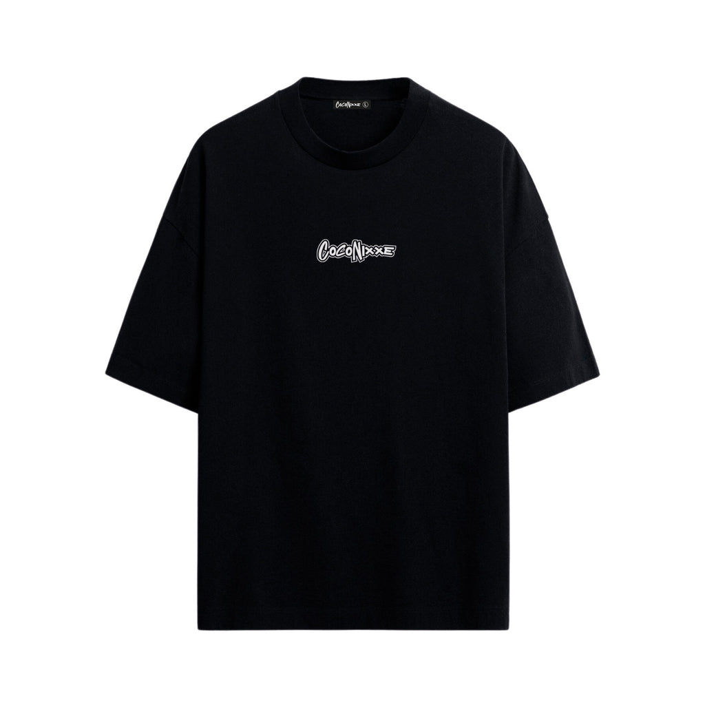 Camiseta Oversize C Eterna Negra