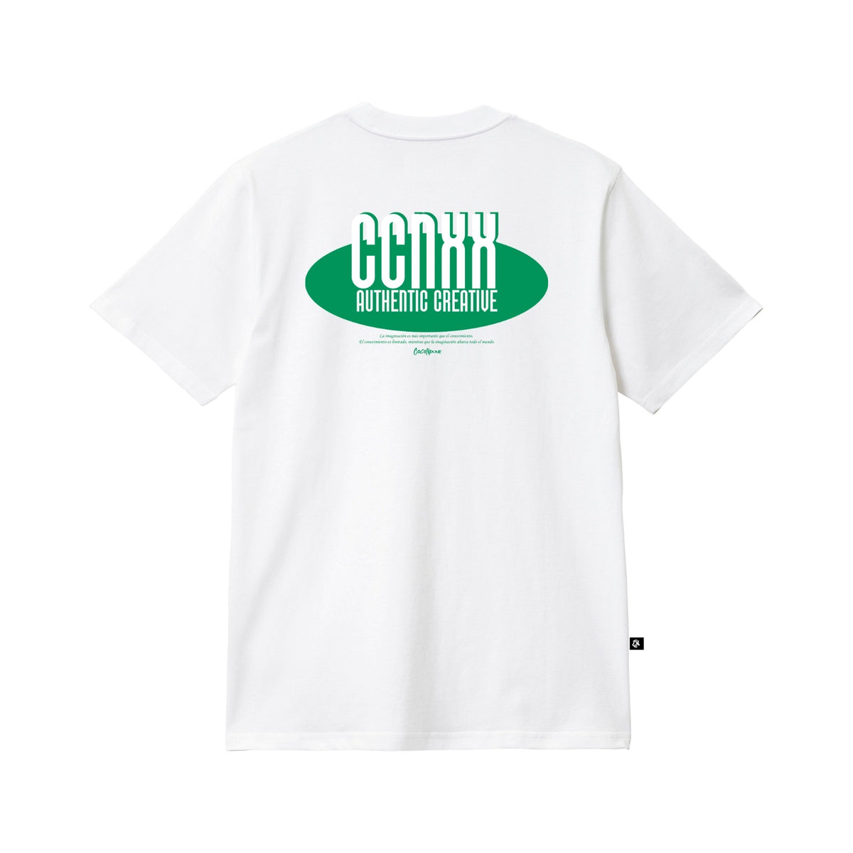 Camiseta Regular Blanca Emerald White