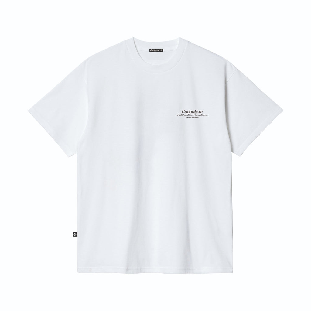 Camiseta Regular Cnx Blanca