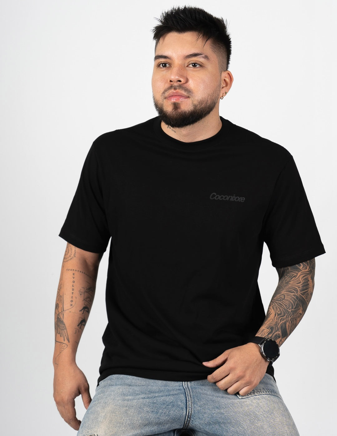Camiseta Regular Core Negra