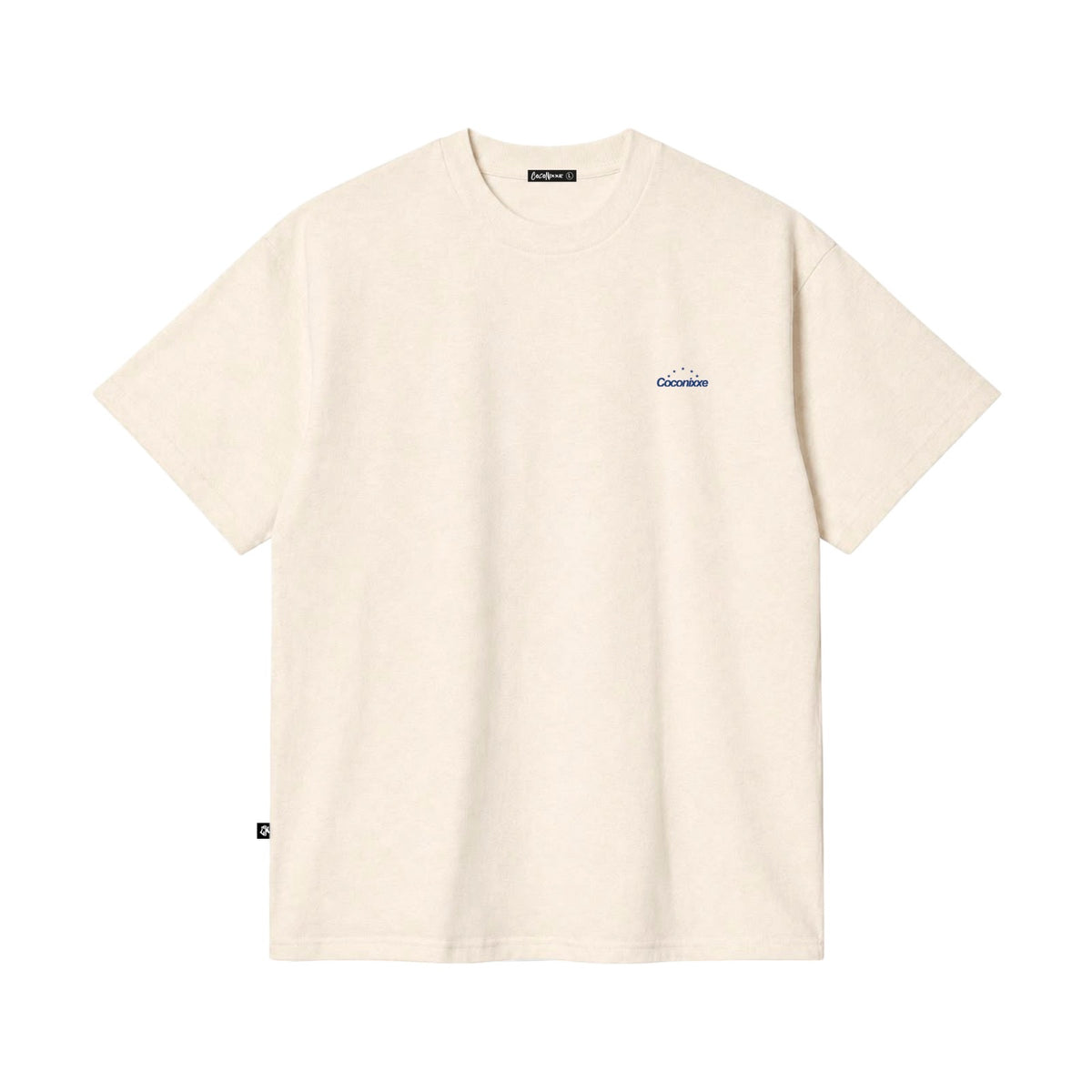 Camiseta Regular Beige Cream Stars Tee