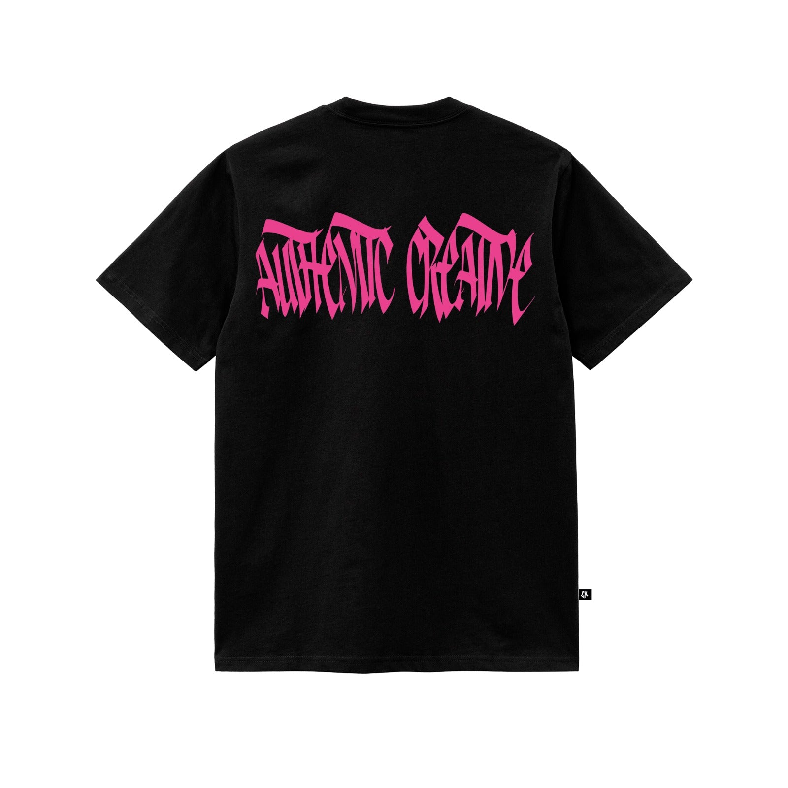Camiseta Regular Creative Negra