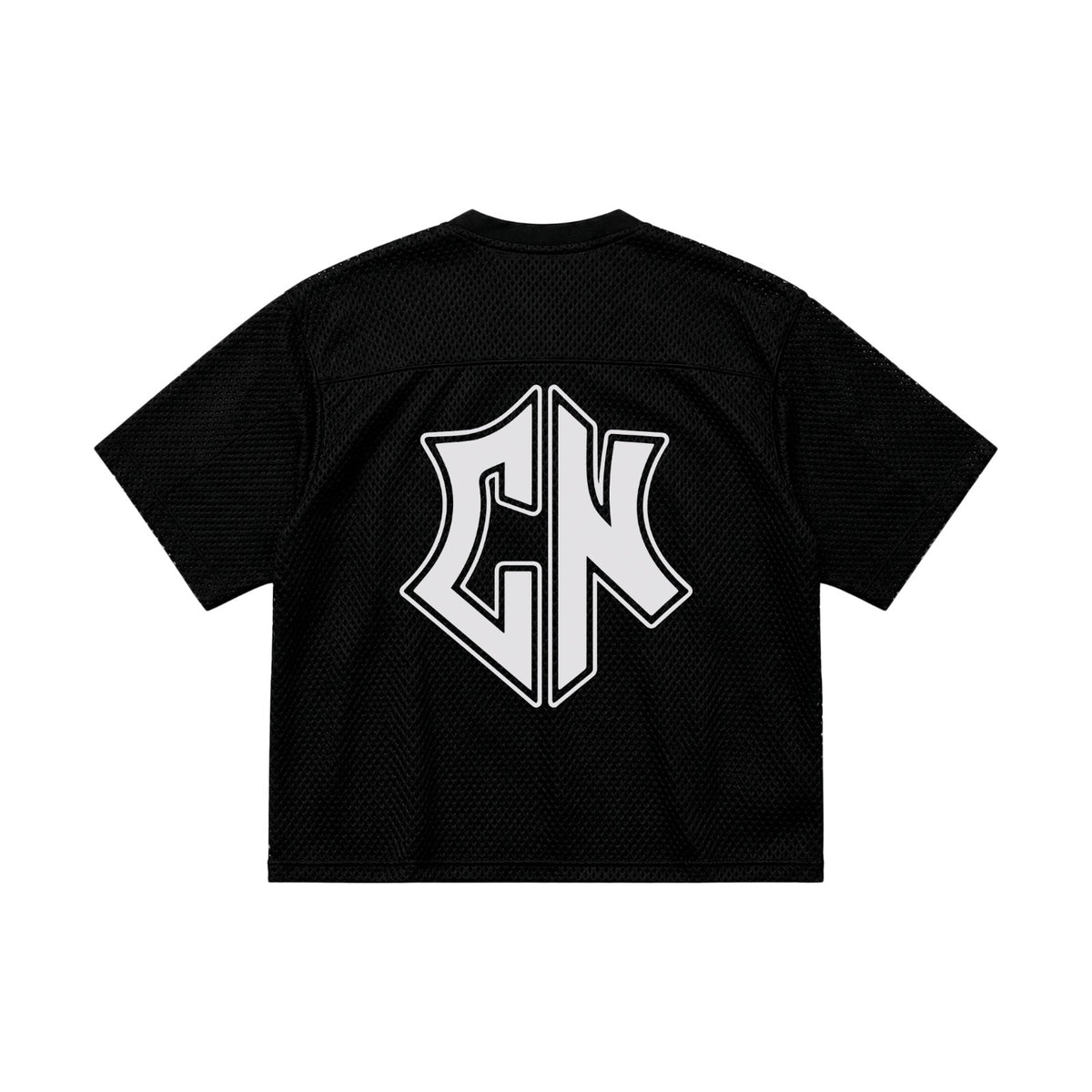 Camiseta Boxy Fit-Coconixxe Jersey Negra