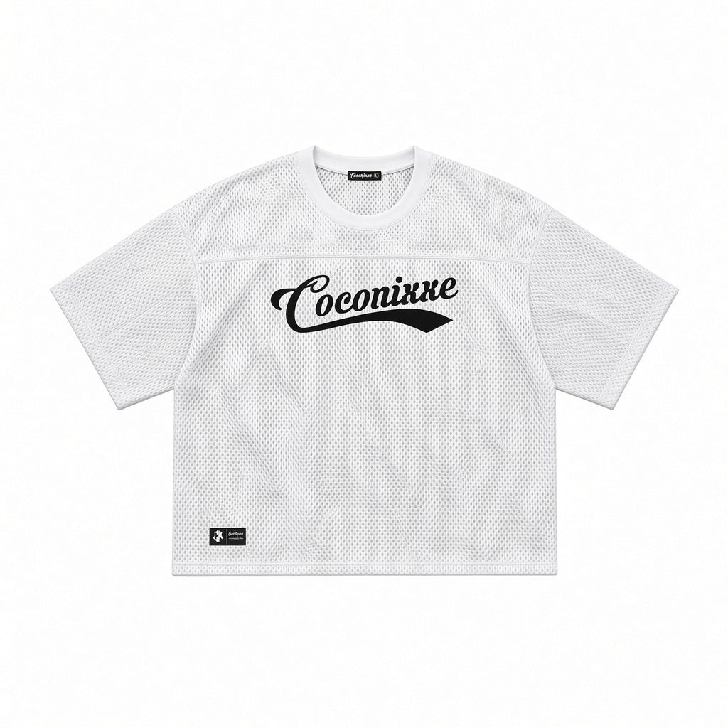 Camiseta Boxy Fit -Coconixxe Jersey Blanca