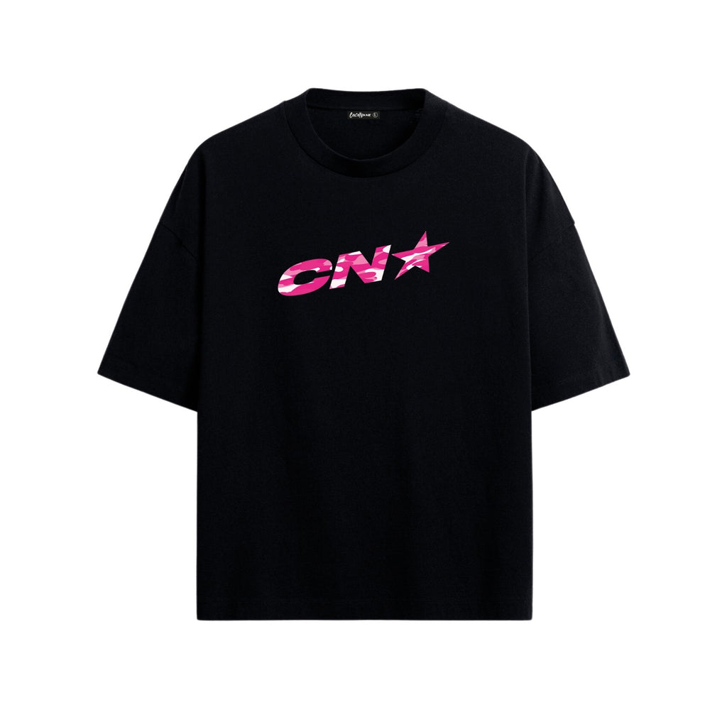 Camiseta Oversize Rupture Pink CN★