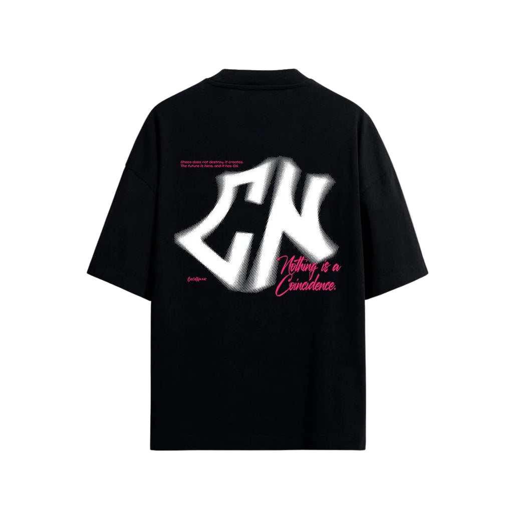 Camiseta Oversize Cn Negra