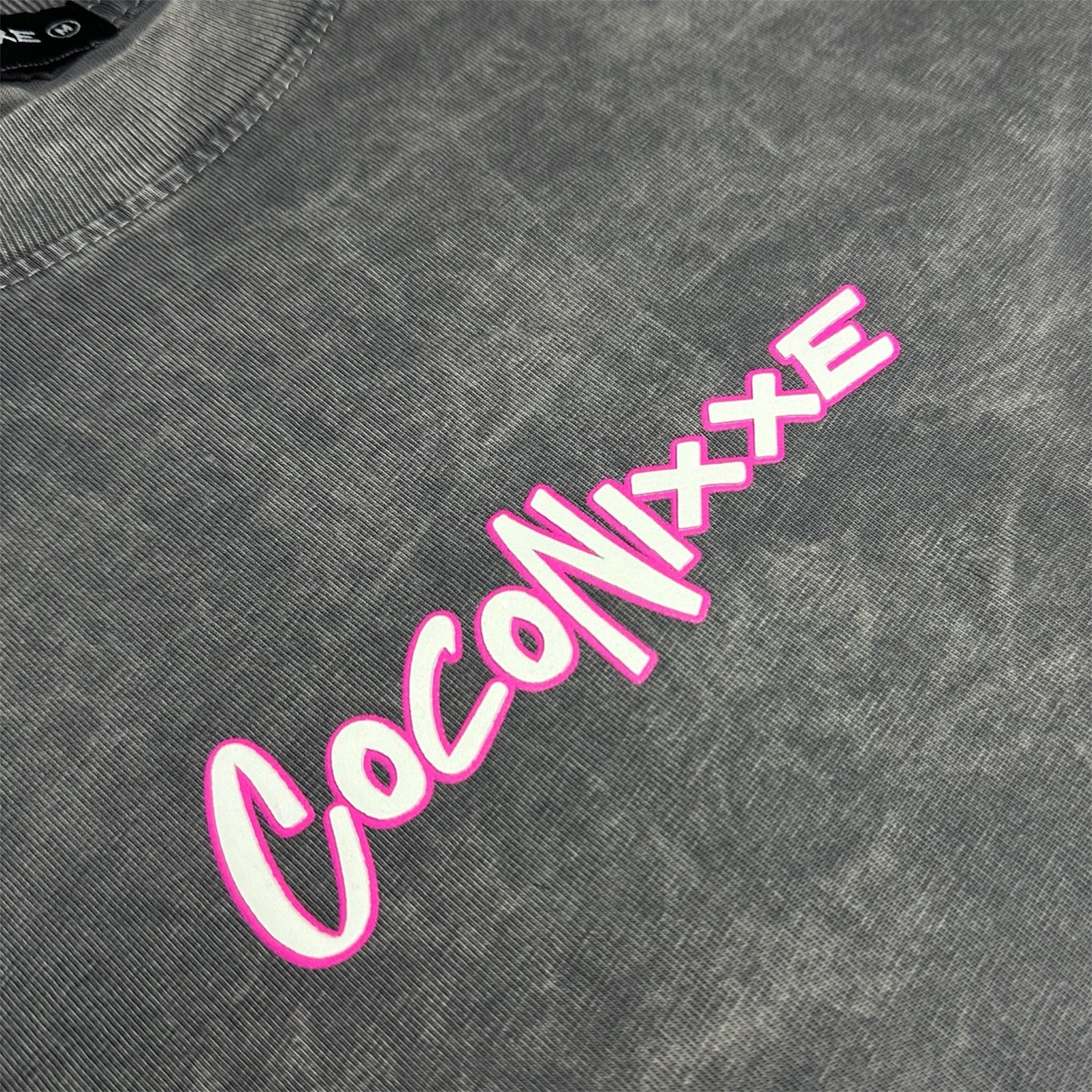 Camiseta Oversize Wash Gris